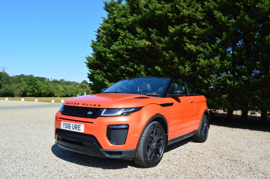 Land Rover Range Rover Evoque Convertible 2.0 Td4 Hse Dynamic 201616 YS16URE Orange #4