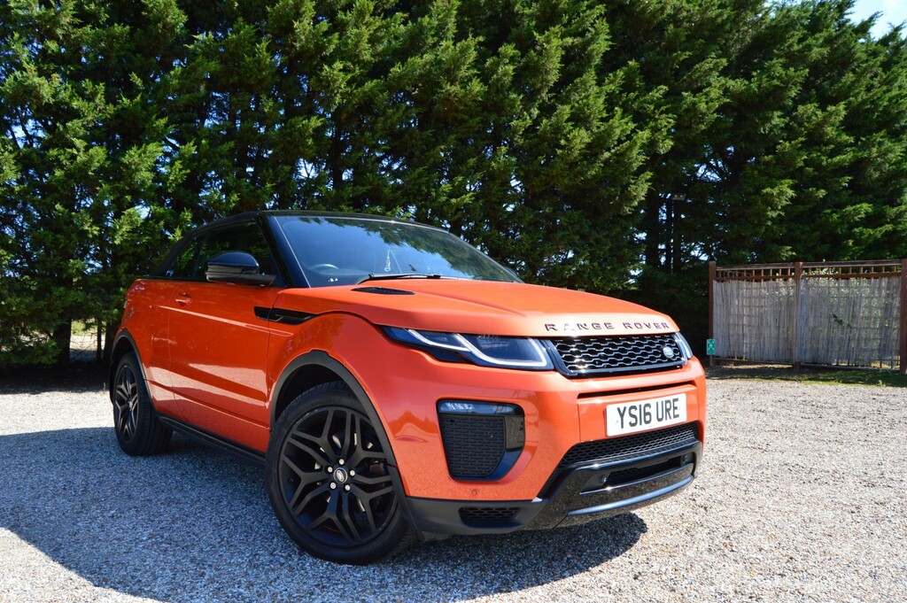 Land Rover Range Rover Evoque Convertible 2.0 Td4 Hse Dynamic 201616 YS16URE Orange #5