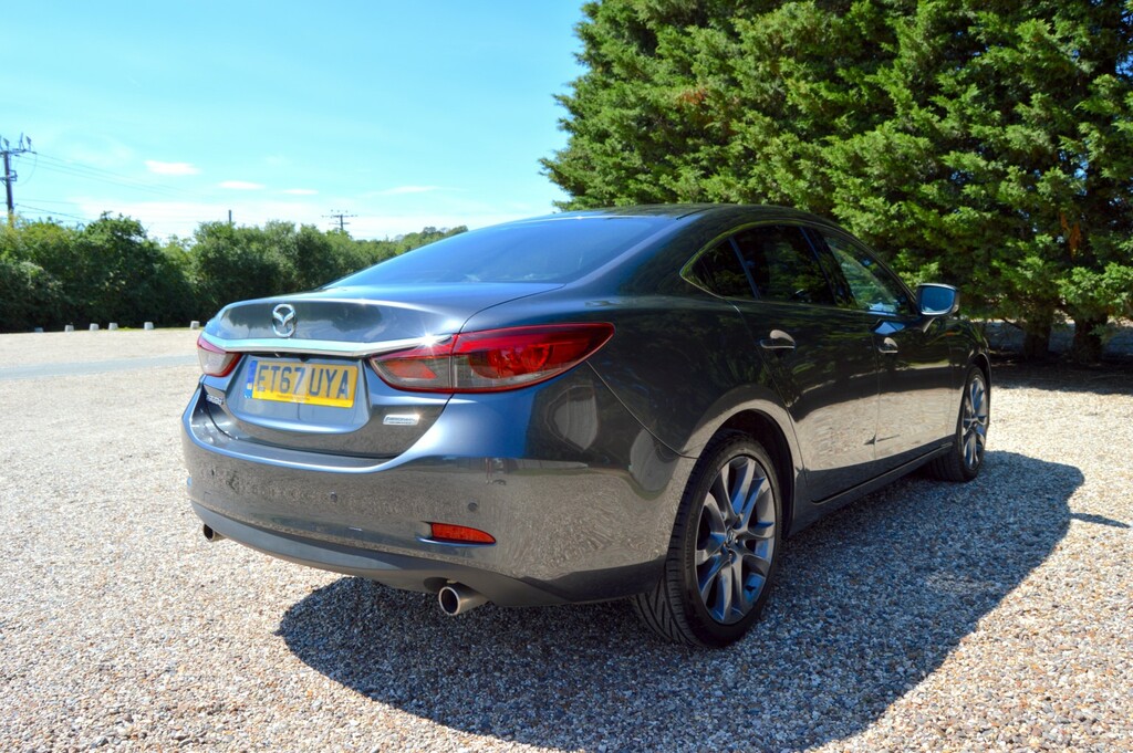 Mazda 6 Saloon 2.2 Skyactiv-d Sport Nav 201767 Grey #4