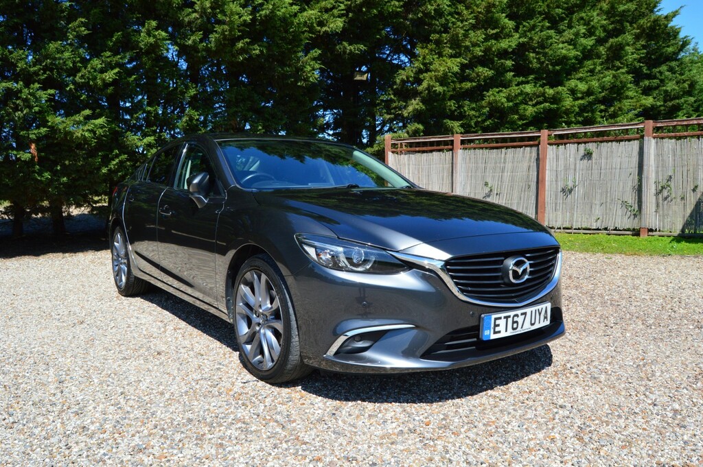 Mazda 6 Saloon 2.2 Skyactiv-d Sport Nav 201767 Grey