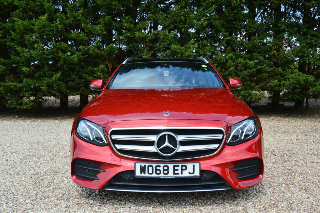Mercedes-Benz E Class Estate 2.0 E220d Amg Line 201868 WO68EPJ Red #5