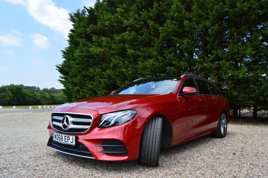 Mercedes-Benz E Class Estate 2.0 E220d Amg Line 201868 WO68EPJ Red #4