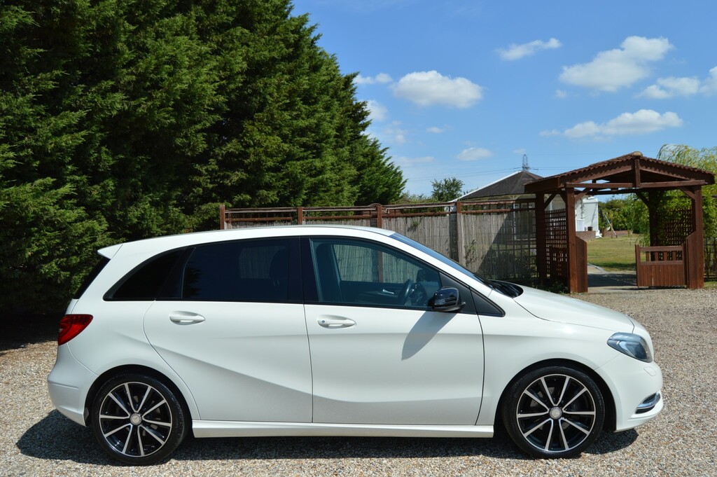 Mercedes-Benz B Class Mpv 1.5 B180 Cdi Sport 201464 White #6