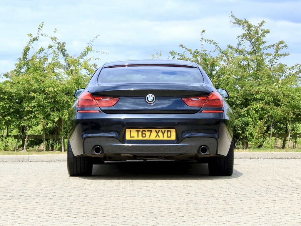 BMW 6 Series Gran Coupe 640D M Sport Gran Coupe - Black #4