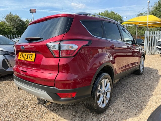 Ford Kuga Tdci Titanium Suv SY17XVS Red #5