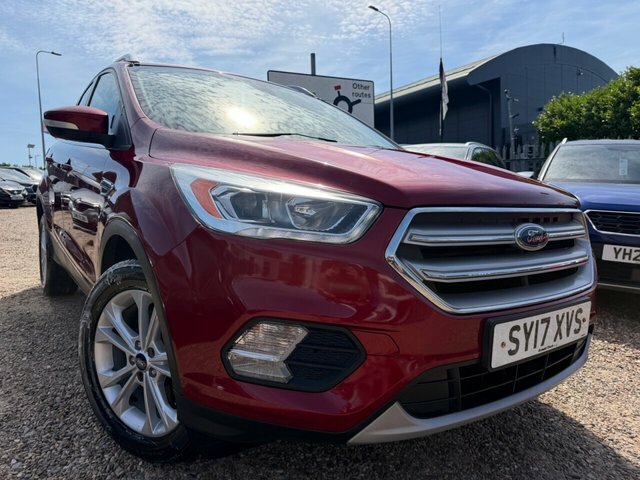 Ford Kuga Tdci Titanium Suv SY17XVS Red
