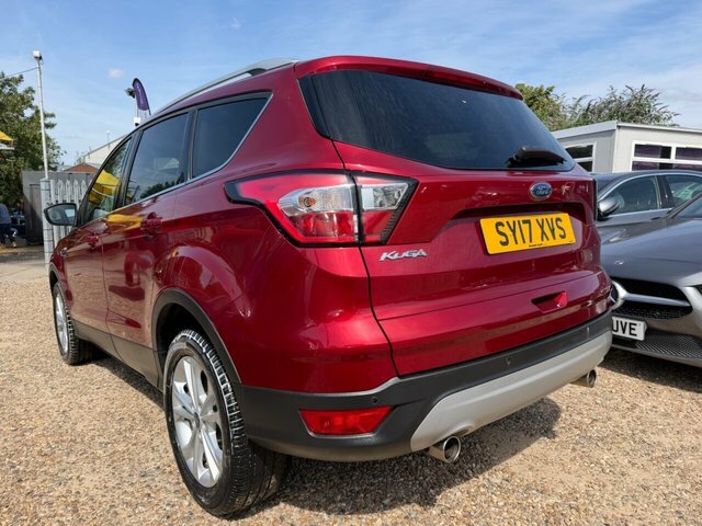 Ford Kuga Tdci Titanium Suv SY17XVS Red #3