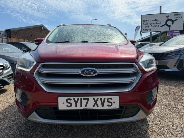 Ford Kuga Tdci Titanium Suv SY17XVS Red #2