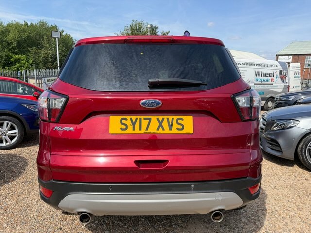 Ford Kuga Tdci Titanium Suv SY17XVS Red #6