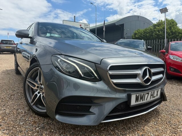 Mercedes-Benz E Class E220d Amg Line Saloon Grey
