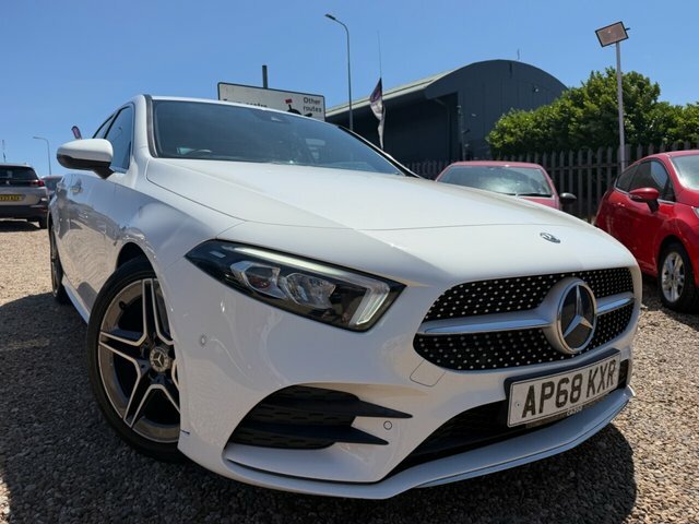 Mercedes-Benz A Class A180d Amg Line Executive AP68KXR White