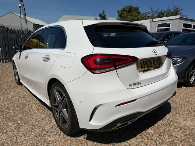 Mercedes-Benz A Class A180d Amg Line Executive AP68KXR White #4