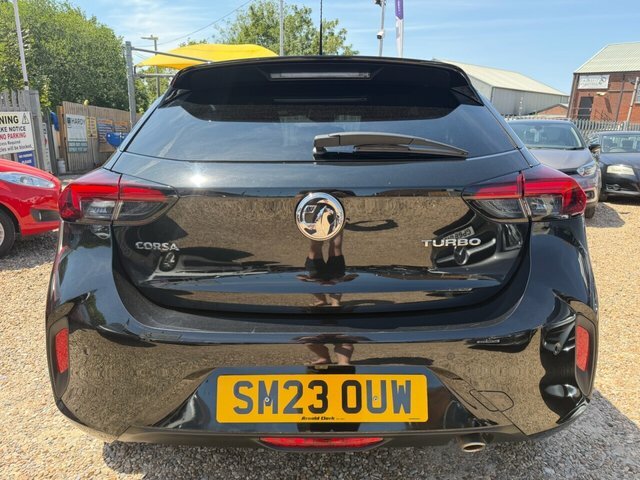 Vauxhall Corsa Turbo Ultimate Hatchback SM23OUW Black #3
