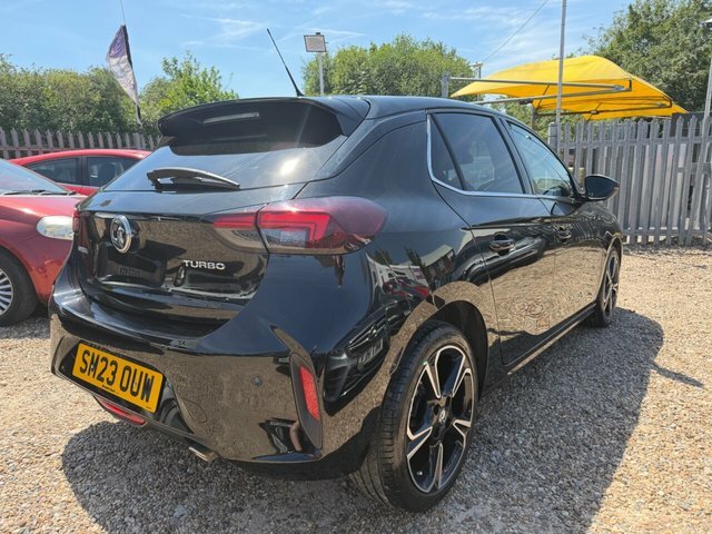 Vauxhall Corsa Turbo Ultimate Hatchback SM23OUW Black #5