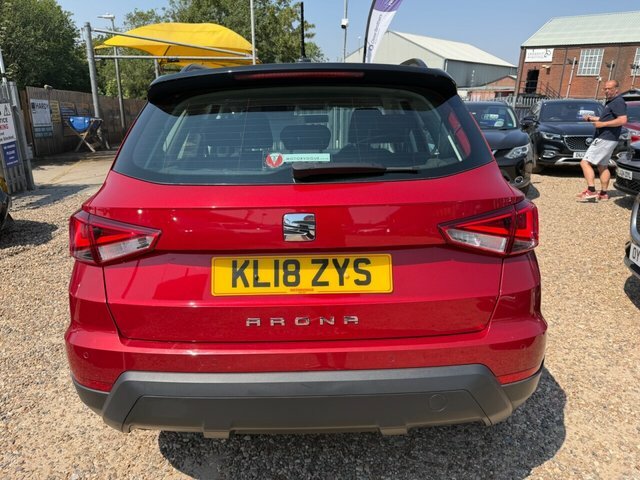 Seat Arona Tsi Se Technology Suv Red #5