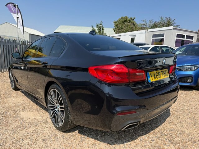 BMW 5 Series 520I Gpf M Sport Black #3
