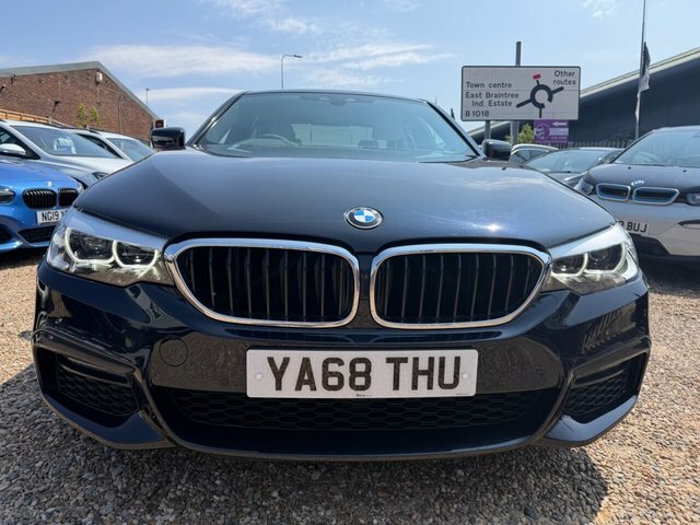 BMW 5 Series 520I Gpf M Sport Black #2