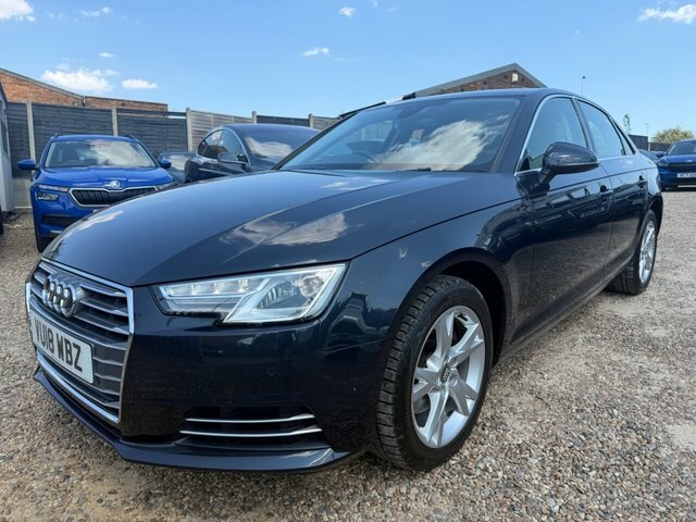 Audi A4 Tfsi Sport Saloon Blue #3