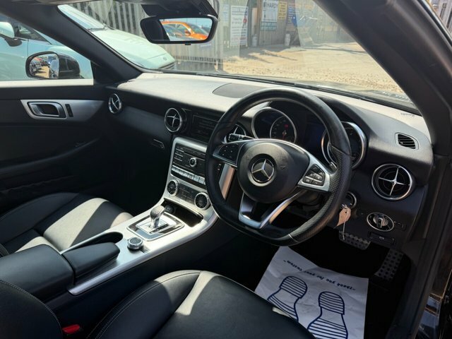 Mercedes-Benz SLC White #12