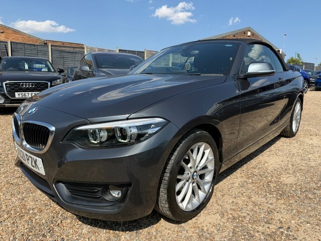 BMW 2 Series 218I Gpf Se Convertible Grey #3