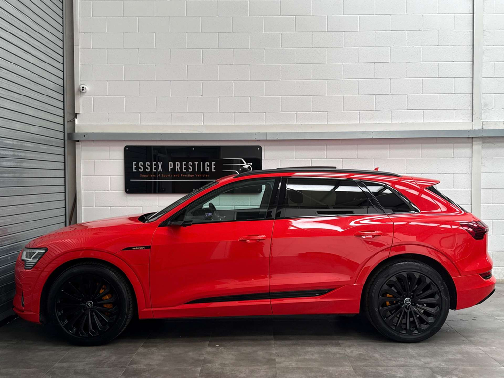 Audi E-tron Launch Edition 55 Quattro 4Wd Red #4