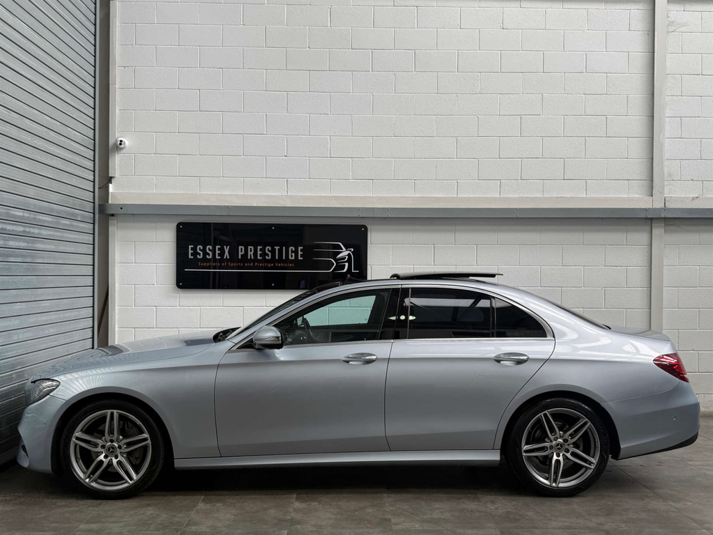 Mercedes-Benz E Class Amg Line Premium Silver #4