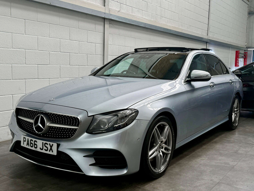Mercedes-Benz E Class Amg Line Premium Silver #3