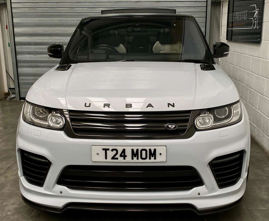 Land Rover Range Rover Sport Dynamic V8 Sc 4Wd White #2