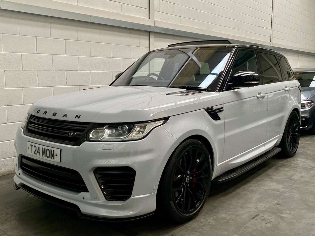 Land Rover Range Rover Sport Dynamic V8 Sc 4Wd White #3