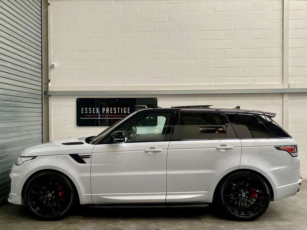 Land Rover Range Rover Sport Dynamic V8 Sc 4Wd White #4