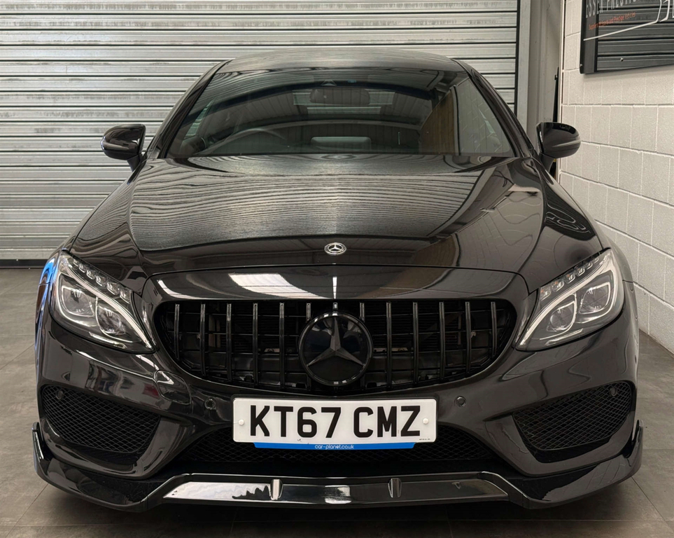 Mercedes-Benz C Class C 250 Amg Line Premium D Black #2