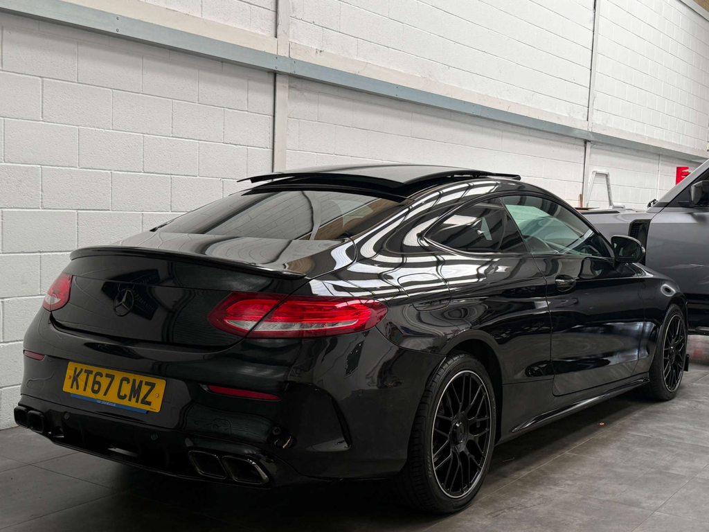 Mercedes-Benz C Class C 250 Amg Line Premium D Black #6