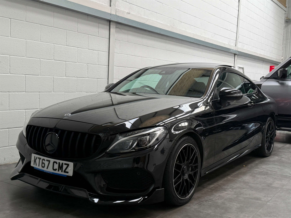 Mercedes-Benz C Class C 250 Amg Line Premium D Black #3
