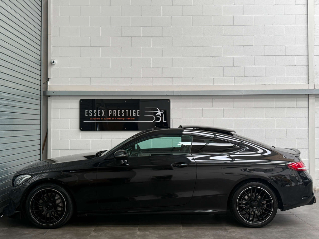 Mercedes-Benz C Class C 250 Amg Line Premium D Black #4