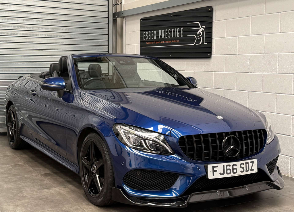 Mercedes-Benz C Class C 200 Amg Line Premium Plus Blue