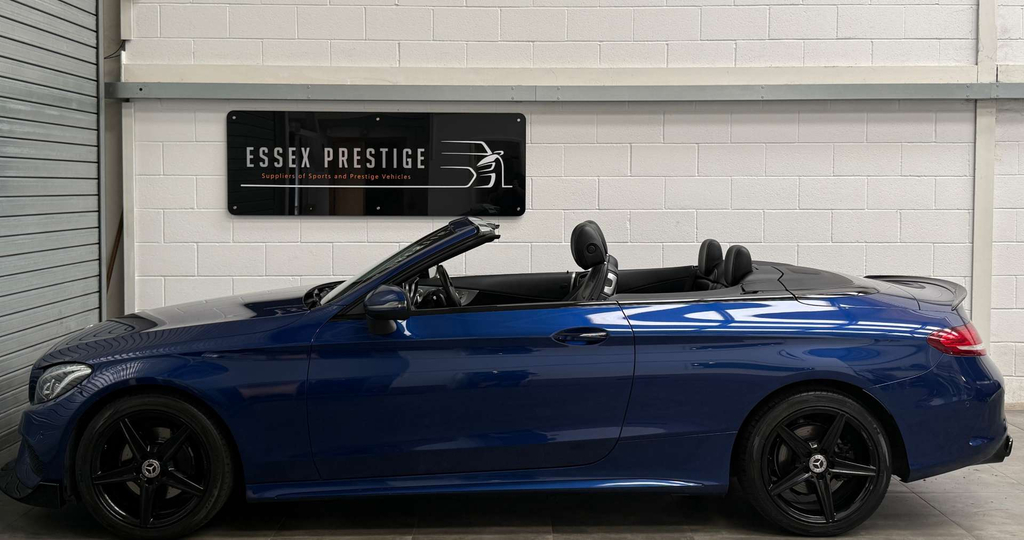 Mercedes-Benz C Class C 200 Amg Line Premium Plus Blue #6
