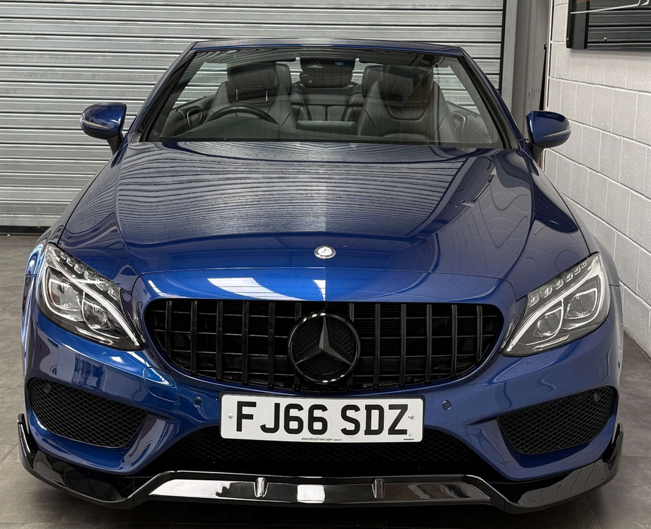 Mercedes-Benz C Class C 200 Amg Line Premium Plus Blue #2
