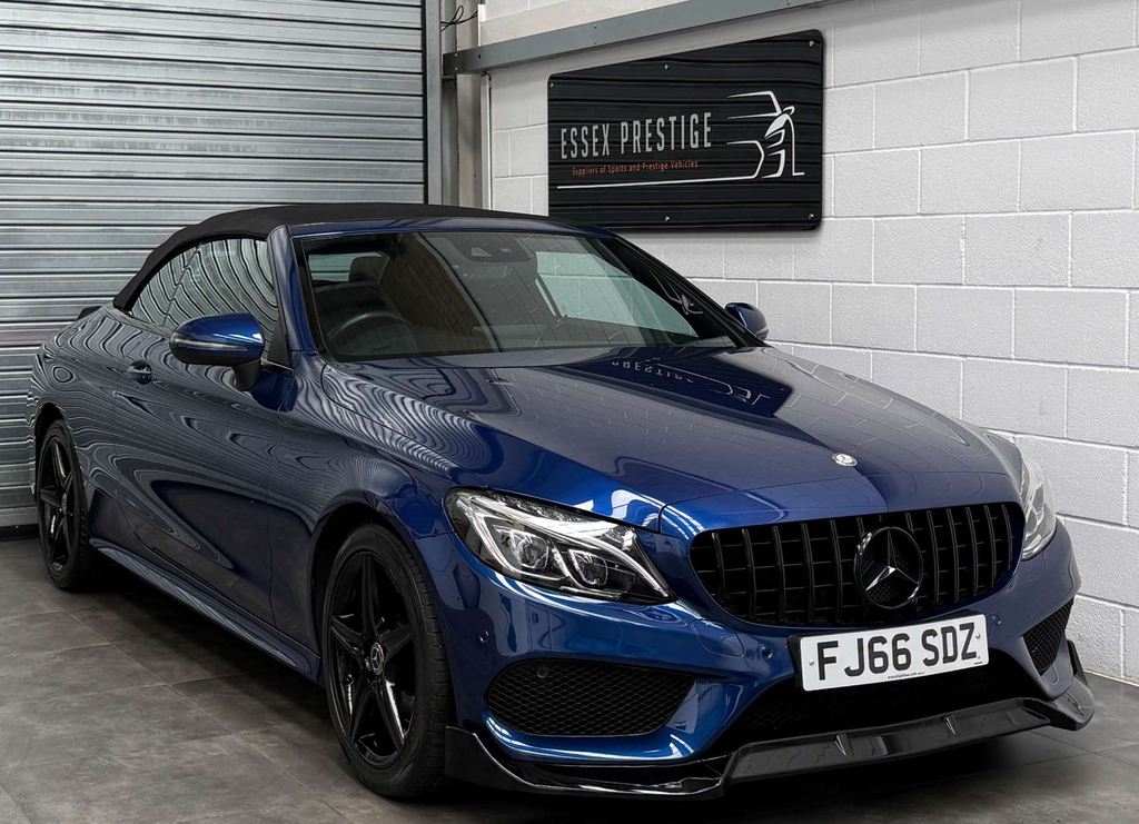 Mercedes-Benz C Class C 200 Amg Line Premium Plus Blue #4