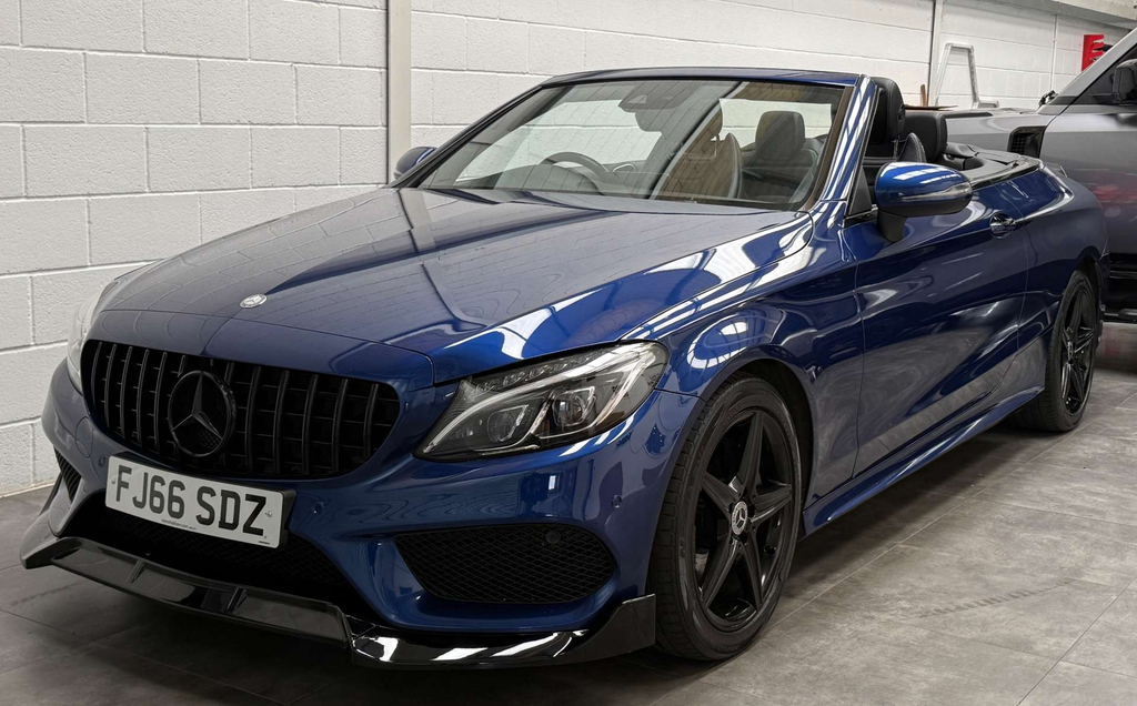 Mercedes-Benz C Class C 200 Amg Line Premium Plus Blue #3