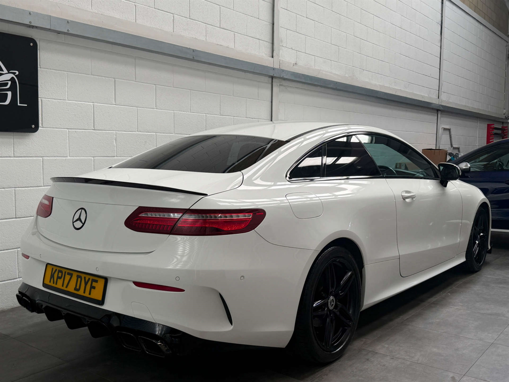 Mercedes-Benz E Class Amg Line White #5