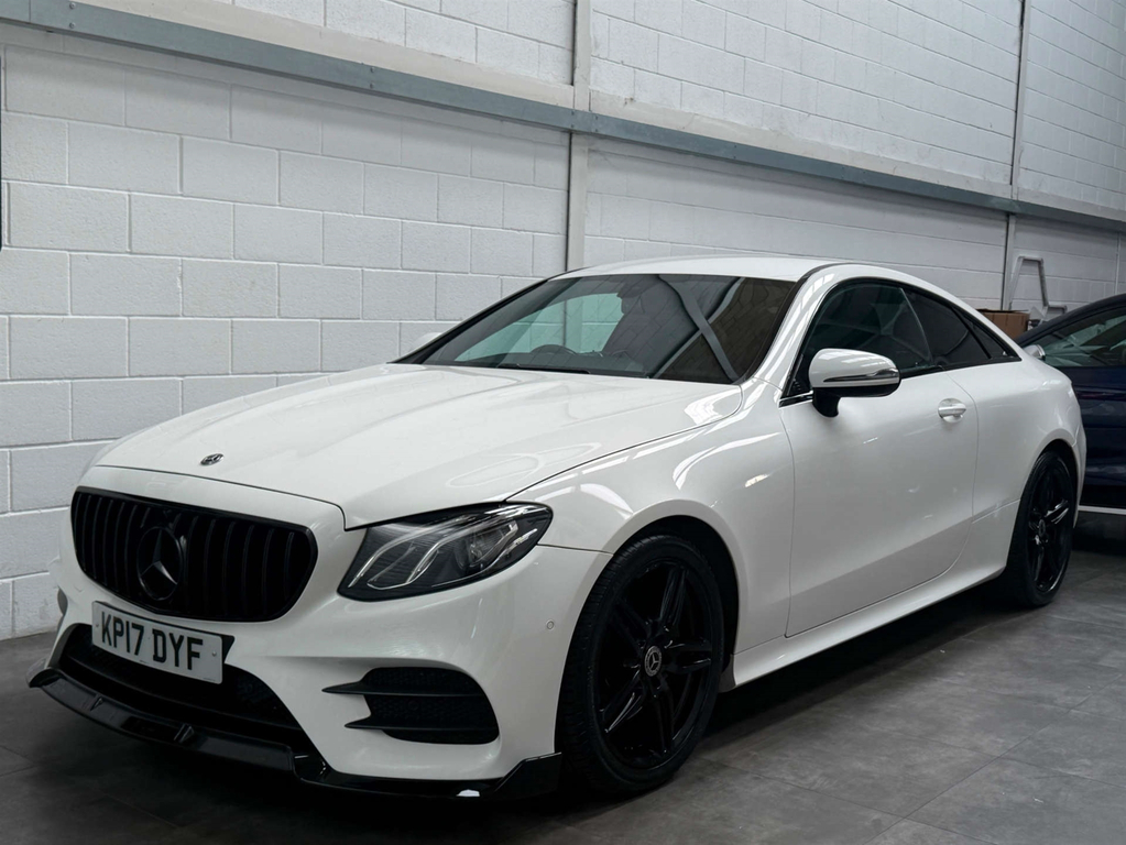 Mercedes-Benz E Class Amg Line White #2