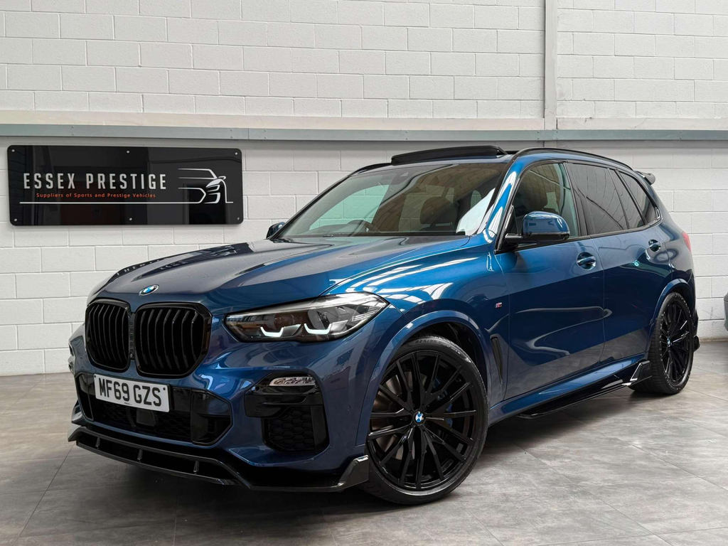 BMW X5 Xdrive M50d White #9