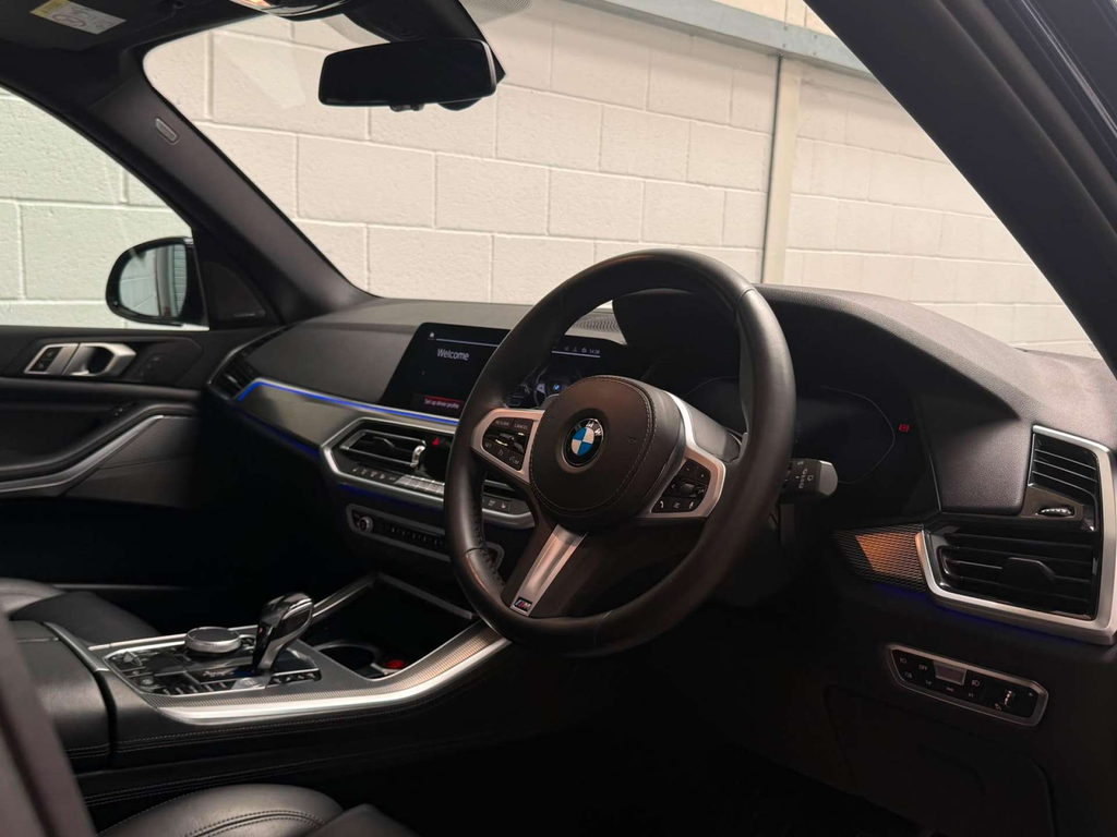 BMW X5 Xdrive M50d White #14