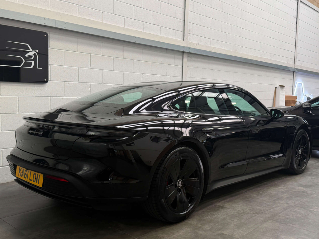 Porsche Taycan 4S 93Kwh 4Wd Black #6