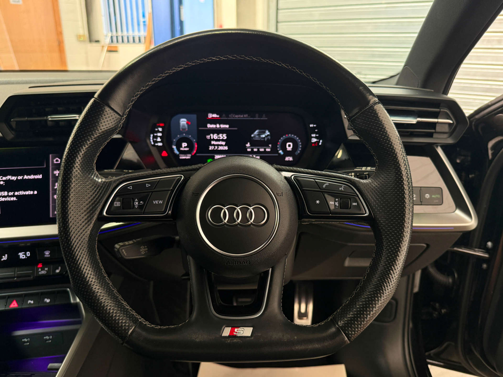 Audi S3 S3 Sportback Tfsi Quattro S-a White #13
