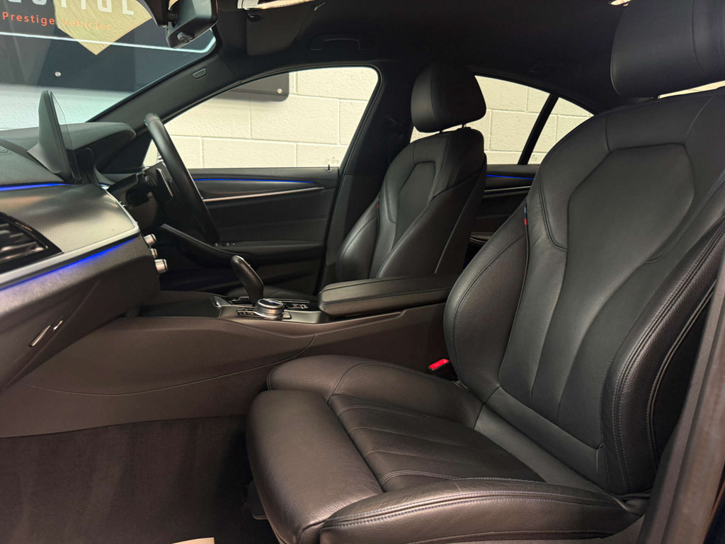 BMW 5 Series 520D Mht M Sport Black #17