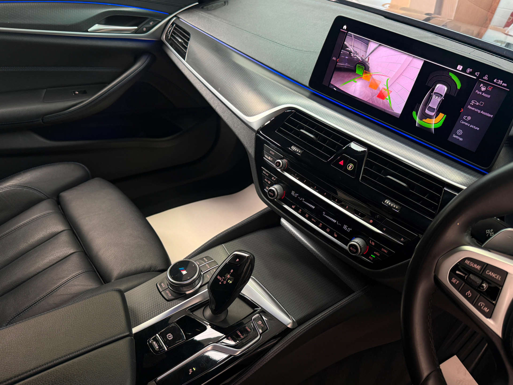 BMW 5 Series 520D Mht M Sport Black #19
