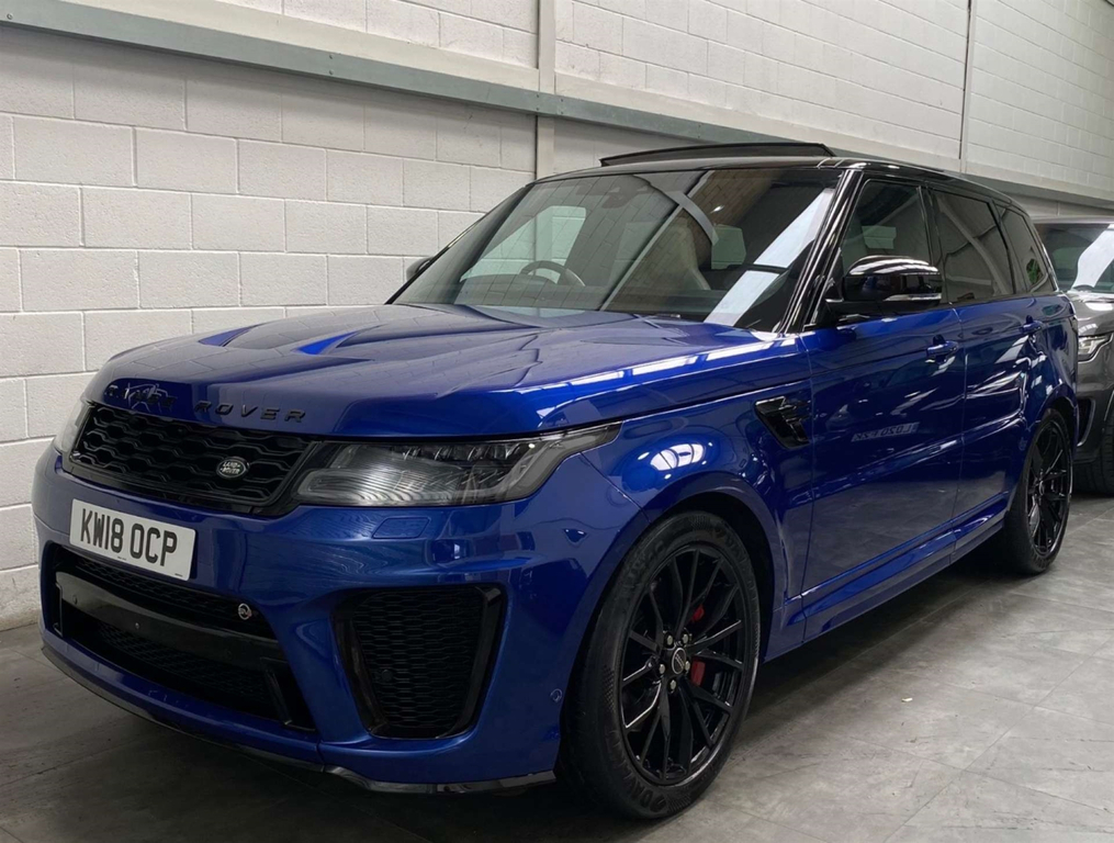 Land Rover Range Rover Sport Svr Sc 4Wd KW18OCP Blue #3
