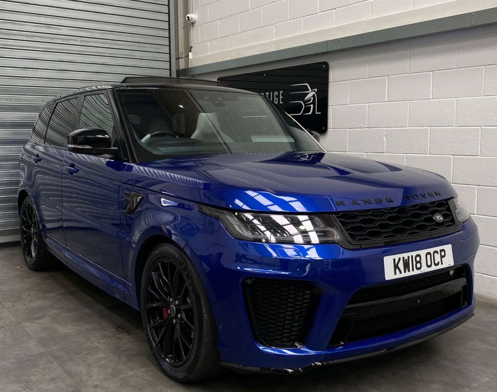 Land Rover Range Rover Sport Svr Sc 4Wd Blue