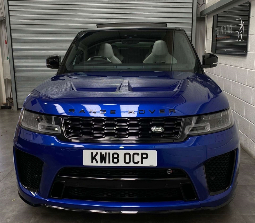 Land Rover Range Rover Sport Svr Sc 4Wd KW18OCP Blue #2